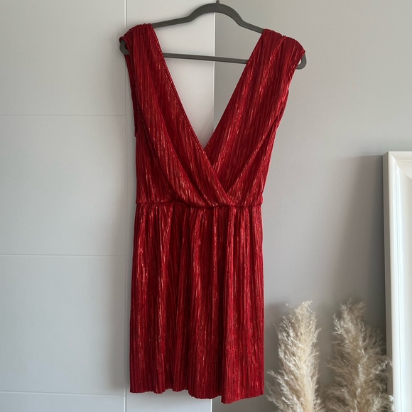 Urban Outfitters Red Mini Dress - L - Picture 2 of 8